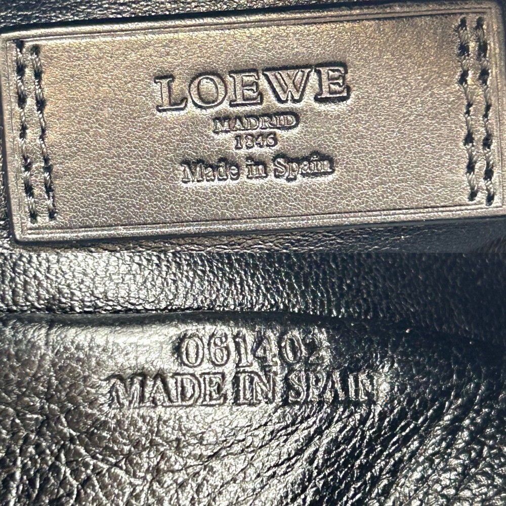 Loewe Handbag Anagram Mini Bag Python Leather Bro… - image 5